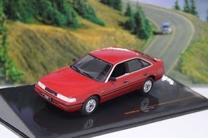 MAZDA 626 ROUGE 1987 1/43