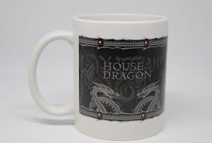 MUG HOUSE OF THE DRAGON 320ML DRAGON D&rsquo;ARGENT