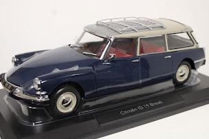 CITROEN ID 19 BREAK BLUE 1967 1/18
