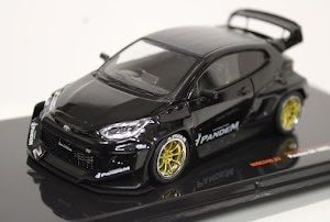 TOYOTA YARIS GR PANDEM NOIR 1/43